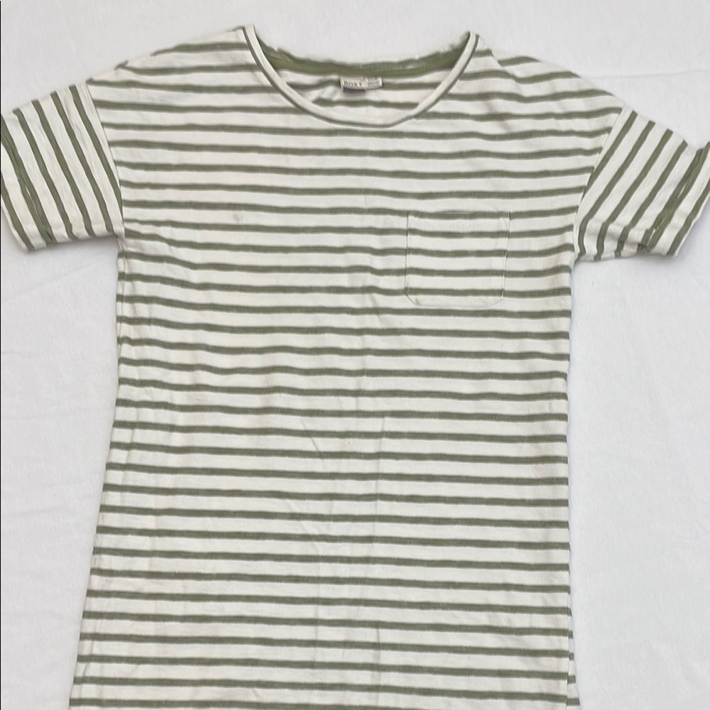 Roxy Green Striped Dress